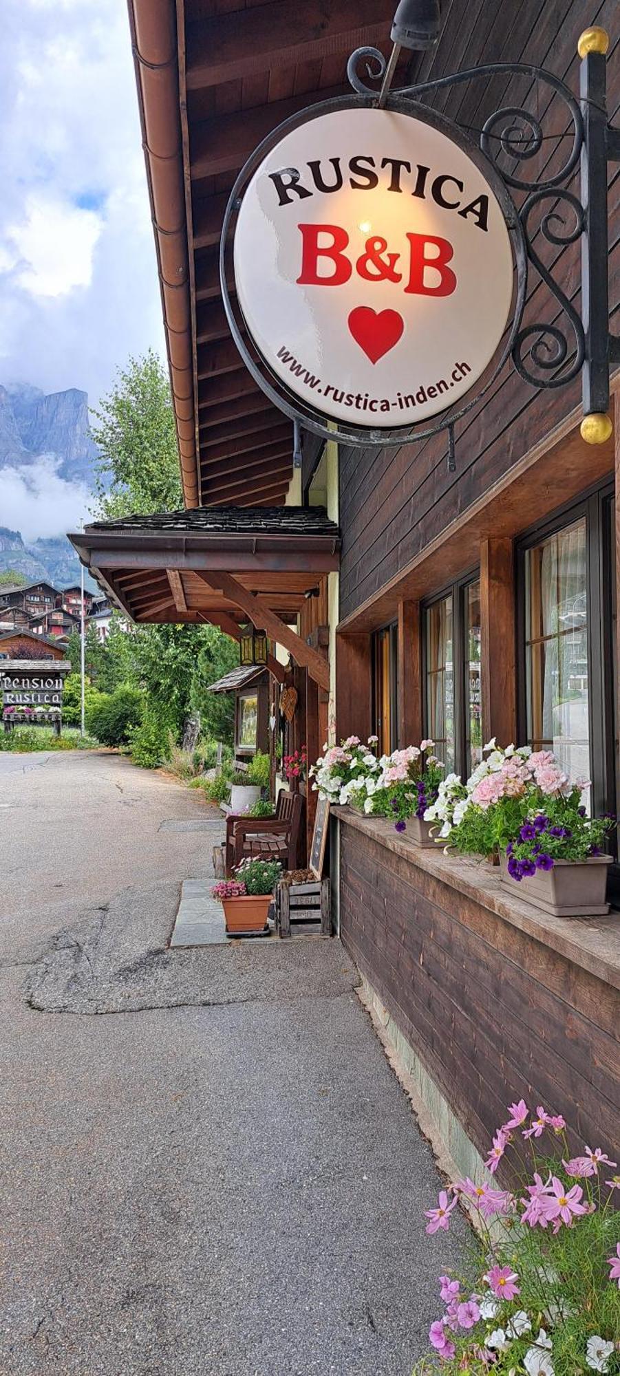 B&B Chalet Rustica Inden, Leukerbad Esterno foto