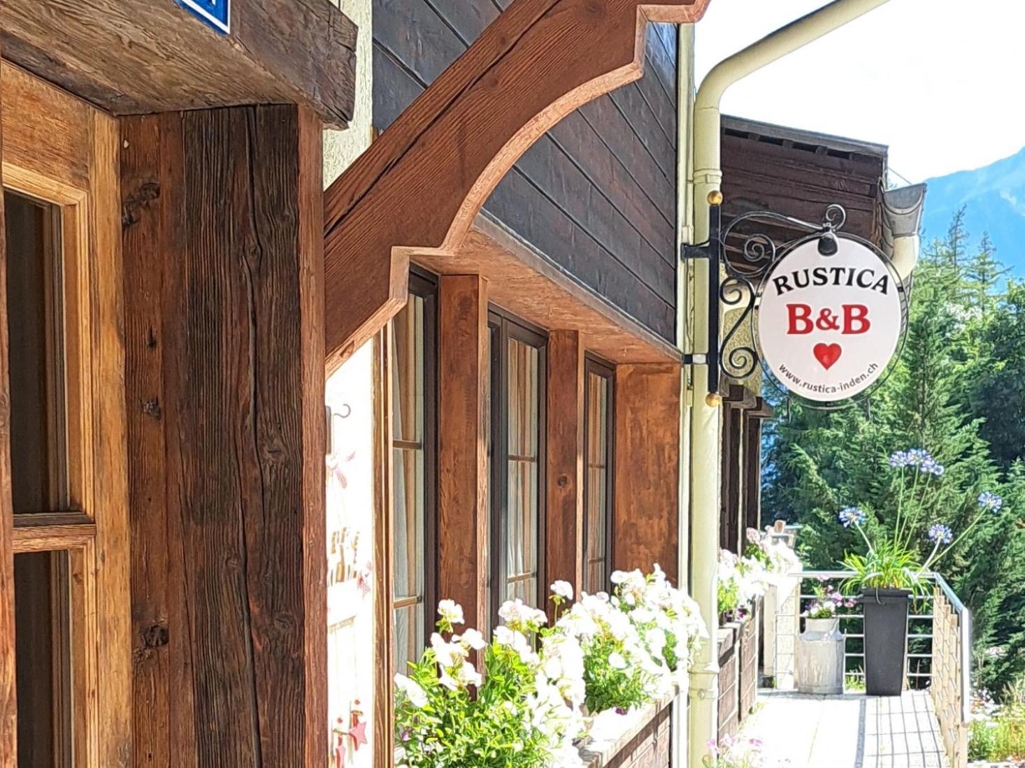 B&B Chalet Rustica Inden, Leukerbad Esterno foto