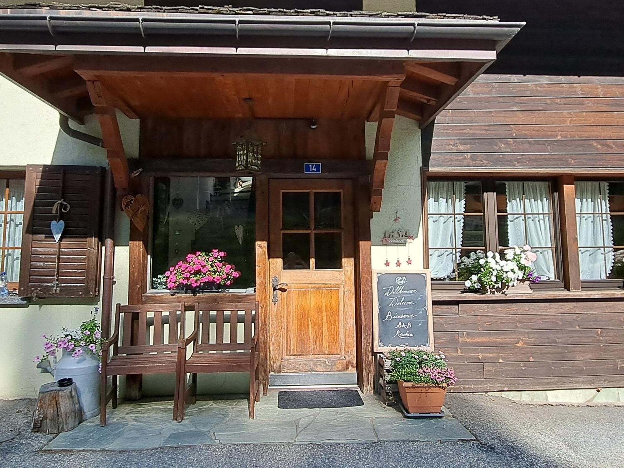 B&B Chalet Rustica Inden, Leukerbad Esterno foto