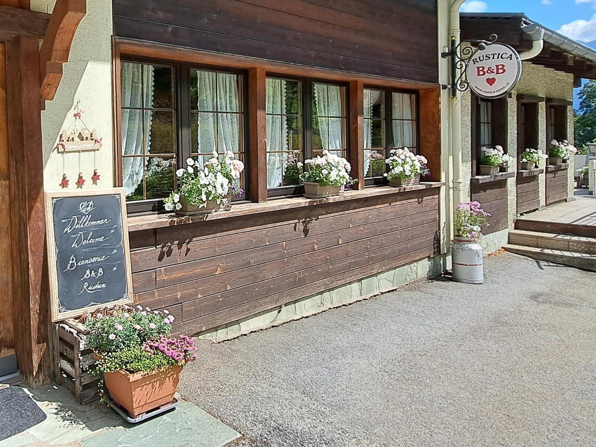 B&B Chalet Rustica Inden, Leukerbad Esterno foto
