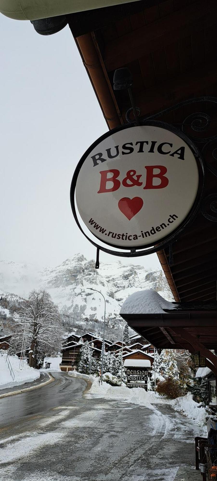 B&B Chalet Rustica Inden, Leukerbad Esterno foto