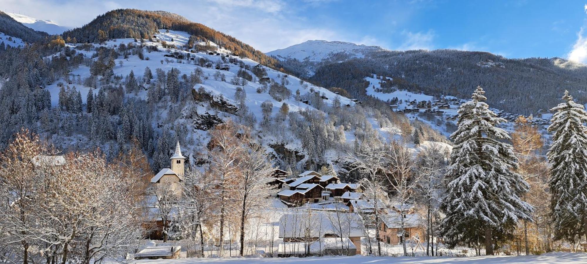 B&B Chalet Rustica Inden, Leukerbad Esterno foto